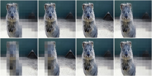 BlendAlphaHorizontalLinearGradient + AveragePooling