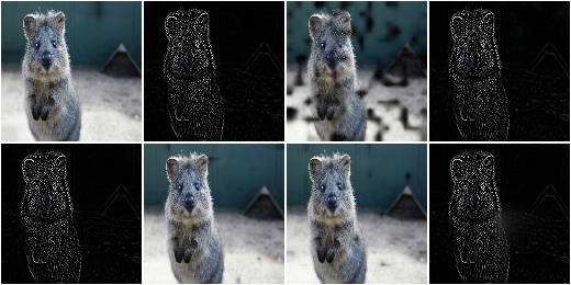 BlendAlphaSimplexNoise with EdgeDetect and linear upscaling