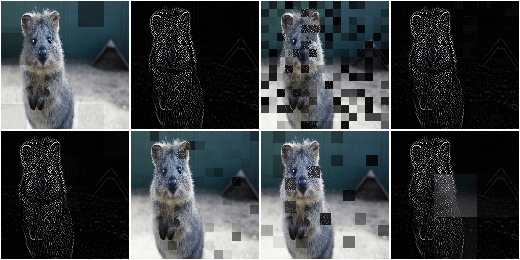 BlendAlphaSimplexNoise with EdgeDetect and nearest neighbour upscaling