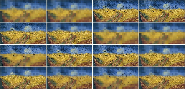 BlendAlphaSomeColors + AveragePooling and two bins