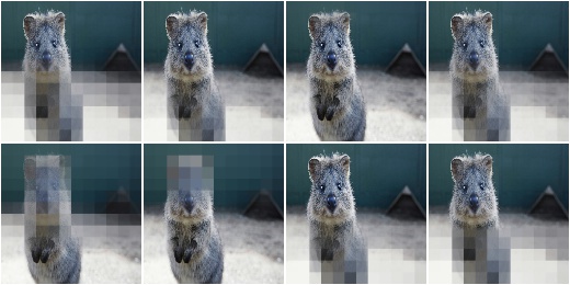 BlendAlphaVerticalLinearGradient + AveragePooling