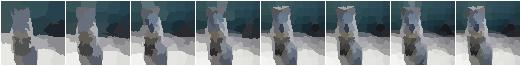 Superpixels varying n